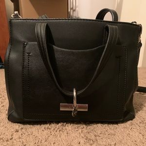 black handbag